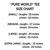 "pure world" tee